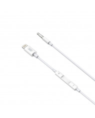 XO NBR192A Μετατροπέας Lightning Σε 3.5mm 1m Άσπρο