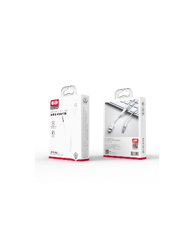 XO NBR192A Μετατροπέας Lightning Σε 3.5mm 1m Άσπρο