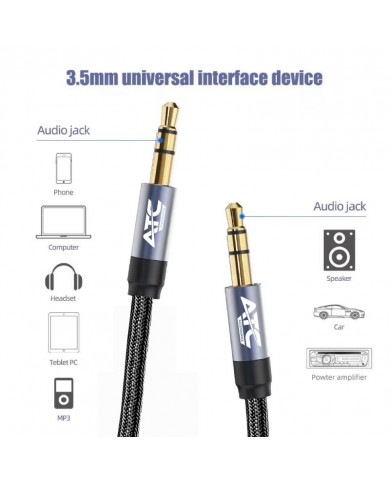 Καλώδιο ATC HQ 3.5mm Αρσ. / Αρσ. 1.5m