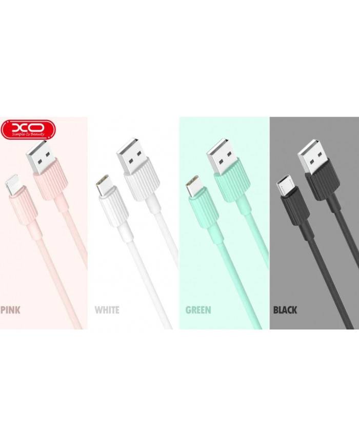 XO  USB Καλώδιο Φόρτισης Για Type-C Μαύρο