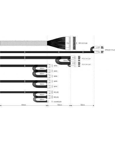 ροφοδοτικό ATX 700W Akyga 700W