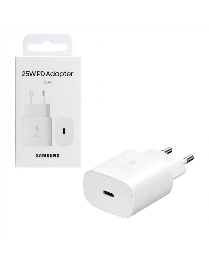 Φορτιστής Ταξιδίου Samsung EP-TA800NWEGEU USB-C 25W Λευκό