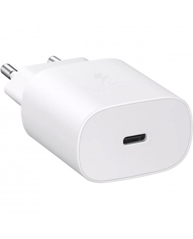 Φορτιστής Ταξιδίου Samsung EP-TA800NWEGEU USB-C 25W Λευκό Φορτιστής Ταξιδίου Samsung EP-TA800NWEGEU USB-C 25W Λευκό