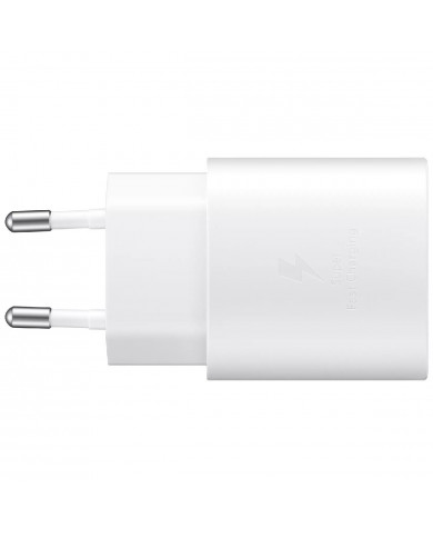 Φορτιστής Ταξιδίου Samsung EP-TA800NWEGEU USB-C 25W Λευκό Φορτιστής Ταξιδίου Samsung EP-TA800NWEGEU USB-C 25W Λευκό