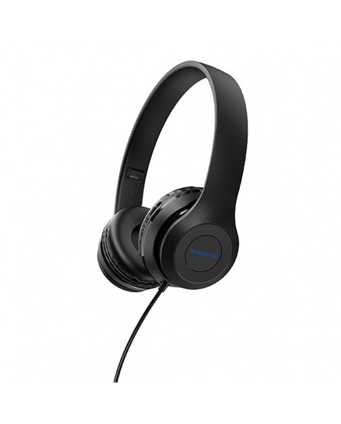 Ακουστικά Stereo Borofone BO5 Star sound 3.5mm Μαύρα με Μικρόφωνο και Πλήκτρο Ελέγχου