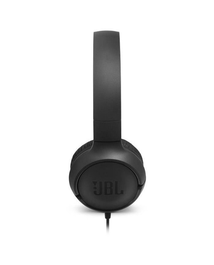 Ακουστικά Stereo On-ear JBL Tune 500 3.5mm Pure Bass Sound με Μικρόφωνο JBLT500BLK Μαύρο