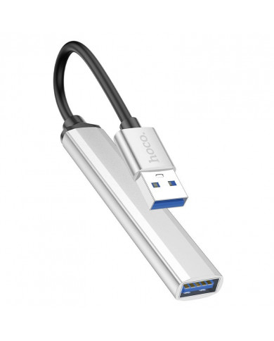 Hub USB Hoco HB26 USB3.0+ 3xUSB2.0 Ασημί