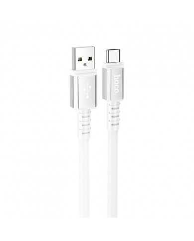 Καλώδιο Σύνδεσης Hoco X85 Strength USB σε USB-C 3A Λευκό 1m Υψηλής Αντοχής Καλώδιο Σύνδεσης Hoco X85 Strength USB σε USB-C 3A Λευκό 1m Υψηλής Αντοχής