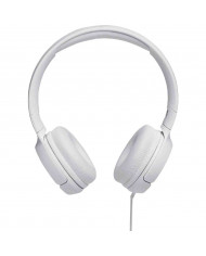 Ακουστικά Stereo On-ear JBL Tune 500 3.5mm Pure Bass Sound με Μικρόφωνο JBLT500WHT Λευκό