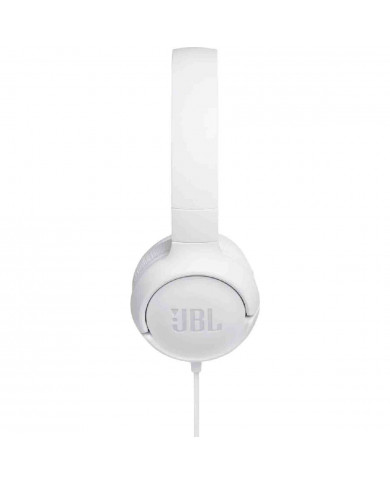 Ακουστικά Stereo On-ear JBL Tune 500 3.5mm Pure Bass Sound με Μικρόφωνο JBLT500WHT Λευκό Ακουστικά Stereo On-ear JBL Tune 500 3.5mm Pure Bass Sound με Μικρόφωνο JBLT500WHT Λευκό