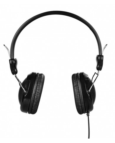 Ακουστικά Stereo Hoco W5 Manno 3.5mm Μαύρα με Μικρόφωνο και Πλήκτρο Ελέγχου
