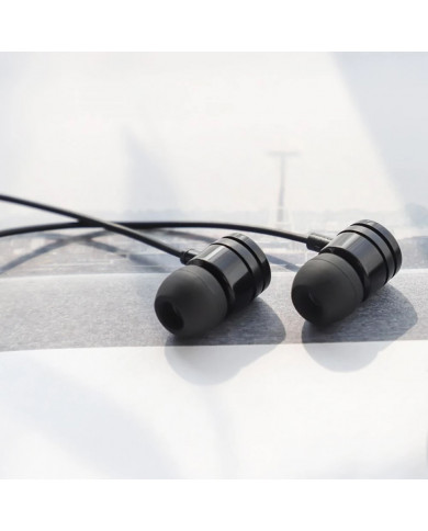 Hands Free Ancus Harmony MD44 in-Earbud Stereo 3.5mm Μαύρο με Μικρόφωνο και Πλήκτρο Λειτουργίας 1,2μ