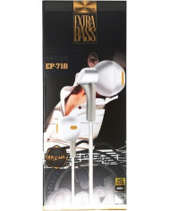 Treqa EP-710 Earbuds Handsfree με Βύσμα 3.5mm Λευκό