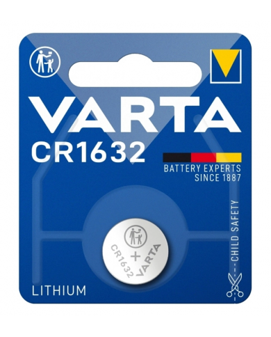 VARTA μπαταρία λιθίου CR1632, 3V, 1τμχ