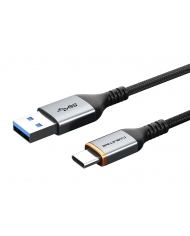 CABLETIME καλώδιο USB-C σε USB , 15W, 5Gbps, 0.5m, μαύρο