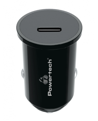POWERTECH φορτιστής αυτοκινήτου , USB-C, 20W PD, μαύρος POWERTECH φορτιστής αυτοκινήτου , USB-C, 20W PD, μαύρος