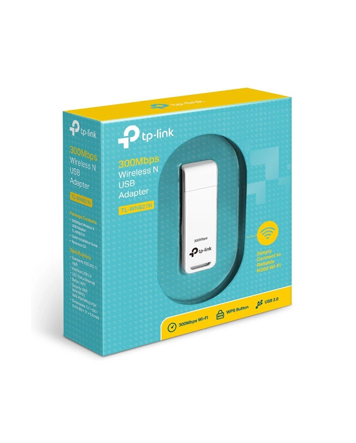 P-LINK ασύρματος USB αντάπτορας δικτύου TL-WN821N, 300Mbps, Ver. 6.0