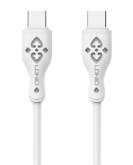 USAMS καλώδιο USB-C σε USB-C US-SJ633, 100W PD, 2m, μαύρο USAMS καλώδιο USB-C σε USB-C US-SJ633, 100W PD, 2m, μαύρο