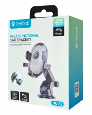 CELEBRAT βάση smartphone αυτοκινήτου  για ταμπλό, μαύρη