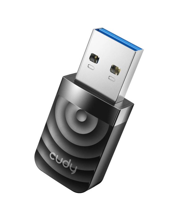 CUDY ασύρματος USB αντάπτορας δικτύου WU1300S,  1300Mbps, 2.4/5GHz