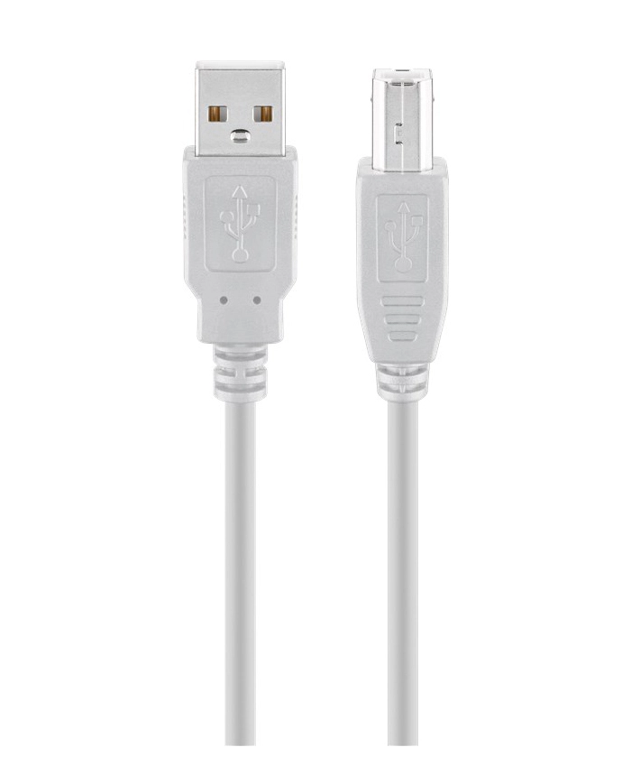 GOOBAY καλώδιο USB σε USB Type B , 1.8m, 480Mbps, γκρι