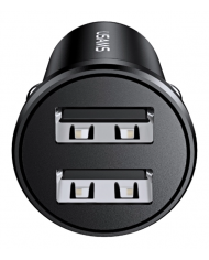 SAMS φορτιστής αυτοκινήτου C20, 2x USB, 2.4A, μαύρο