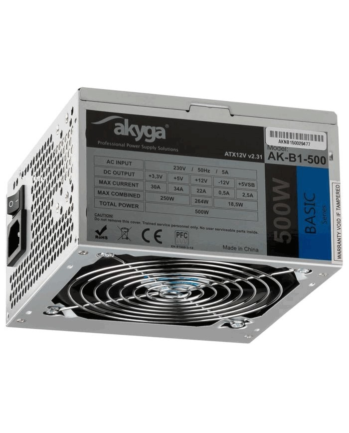 Akyga Basic AK-B1-500 500W Full Wired