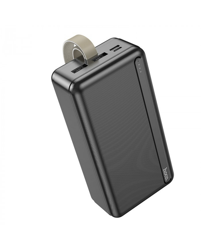 Power Bank Hoco J91B 30000mAh με Έξοδο 5V/2.1A με LED Ένδειξη Μπαταρίας Μαύρο