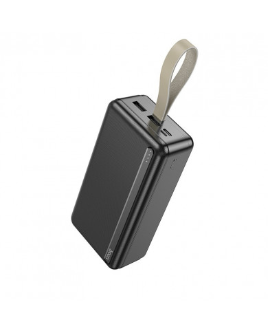 Power Bank Hoco J91B 30000mAh με Έξοδο 5V/2.1A με LED Ένδειξη Μπαταρίας Μαύρο Power Bank Hoco J91B 30000mAh με Έξοδο 5V/2.1A με LED Ένδειξη Μπαταρίας Μαύρο