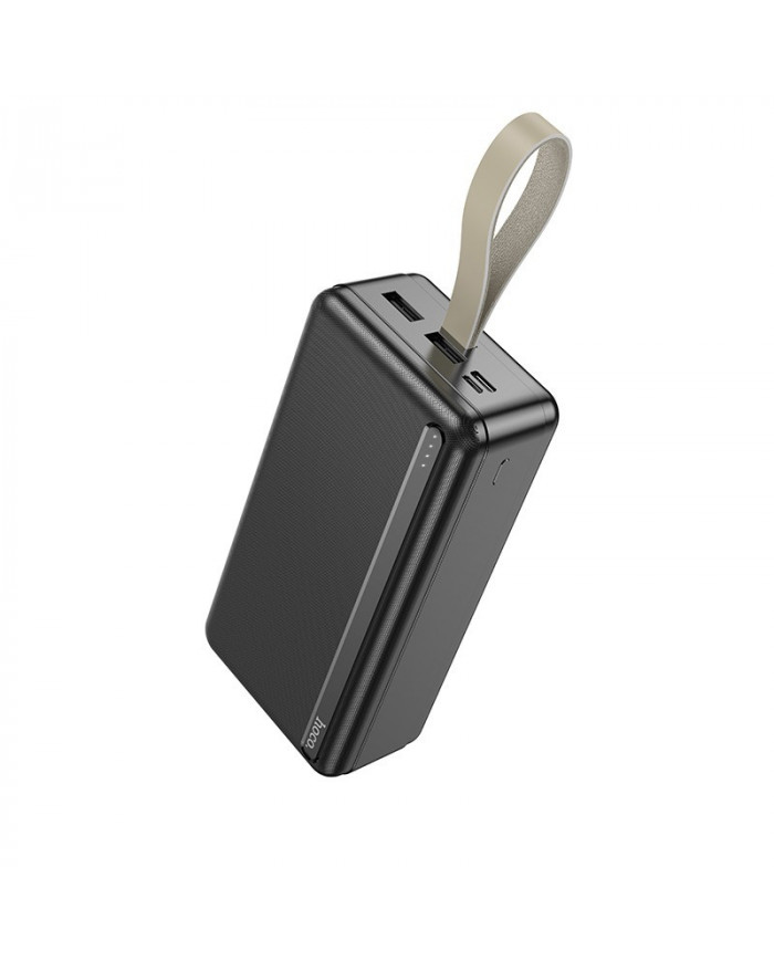Power Bank Hoco J91B 30000mAh με Έξοδο 5V/2.1A με LED Ένδειξη Μπαταρίας Μαύρο