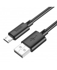 Καλώδιο σύνδεσης Hoco X88 USB σε Micro USB 2.4A 1m Μαύρο