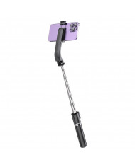 Selfie Stick Hoco K20 Prior για Συσκευές 4.5"-7.0" 70mAh Μήκος 980mm με Τηλεχειριστήριο Μαύρο