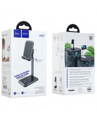 Βάση Στήριξης Επιτραπέζια Hoco PH27 Stable Τηλεσκοπική για συσκευές 4"-10" Λευκή