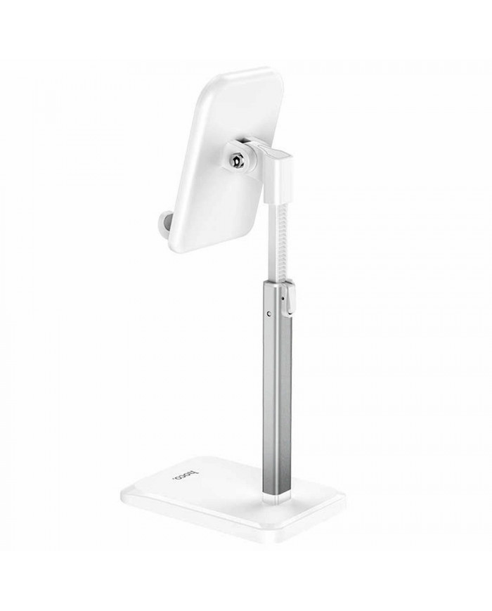 Βάση Στήριξης Επιτραπέζια Hoco PH27 Stable Τηλεσκοπική για συσκευές 4"-10" Λευκή