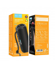 Φορητό Ηχείο Wireless Hoco HC16 Vocal Sports BT 5.3 1200mAh 2x5W με USB Micro SD 3.5mm FM και LED Μαύρο