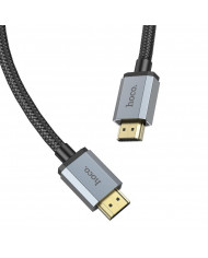 Καλώδιο σύνδεσης HDMI Hoco US03 HDMI 2.0 σε 4K 60Hz HD 18Gbps Μαύρο 3m Braided