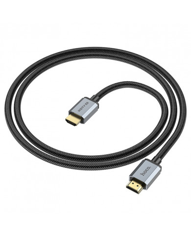 Καλώδιο σύνδεσης HDMI Hoco US03 HDMI 2.0 σε 4K 60Hz HD 18Gbps Μαύρο 3m Braided
