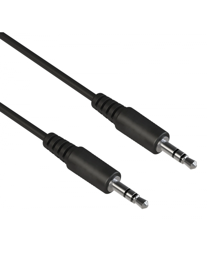 POWERTECH καλώδιο ήχου 3.5mm PTR-0145, AUX, CCS, 1.5m, μαύρο