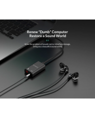 ORICO USB κάρτα ήχου SKT2, USB2.0, 2x 3.5mm, μαύρο ORICO USB κάρτα ήχου SKT2, USB2.0, 2x 3.5mm, μαύρο