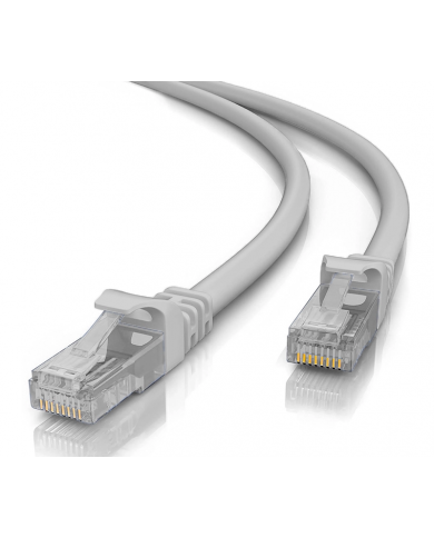 POWERTECH καλώδιο δικτύου , Cat 5e U/UTP, CCA 26AWG, 7.5m, γκρι