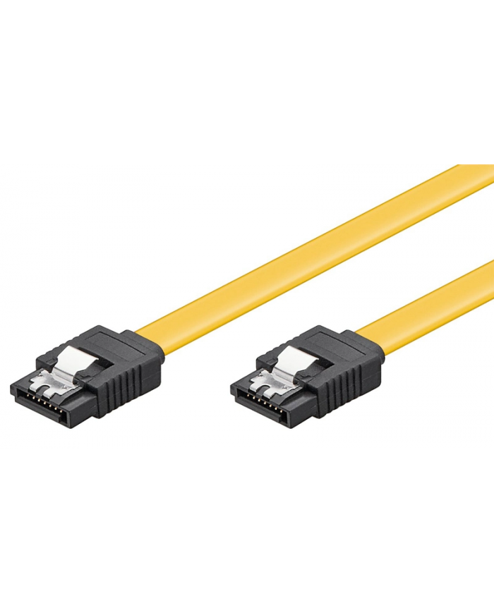 GOOBAY καλώδιο SATA , 6Gbps, 0.5m, κίτρινο