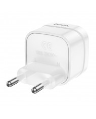 Αντάπτορας Hoco DC60 Universal (UK, 3C 3Plug, 3C 2Plug, US Plug) σε European Λευκός