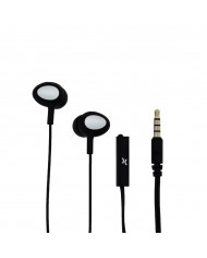 Hands Free Maxcom Soul 2 Stereo Earphones 3.5mm Μαύρα με Μικρόφωνο και Πλήκτρο Απάντησης/Σίγασης