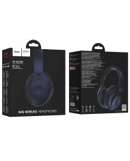 Wireless Ακουστικά Stereo Hoco W45 Enjoy V5.3 4 00mAh AUX Μπλε
