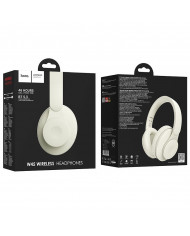 Wireless Ακουστικά Stereo Hoco W45 Enjoy V5.3 4 00mAh AUX Λευκά