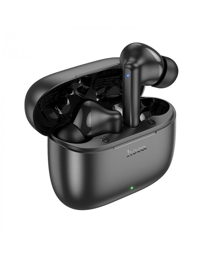 Wireless Hands Free Hoco EQ2 Thought TWS V5.3 με Πλήκτρο Ελέγχου Συμβατό με Siri και 7h Ώρες Λειτουργίας Μαύρα