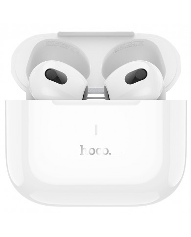 Wireless Hands Free Hoco EW58 TWS V5.3 300mAh Συμβατό με Siri και 4 Ώρες Ομιλίας Λευκά