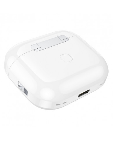 Wireless Hands Free Hoco EW58 TWS V5.3 300mAh Συμβατό με Siri και 4 Ώρες Ομιλίας Λευκά