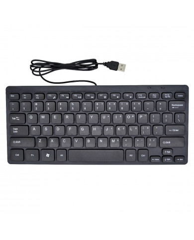 Πληκτρολόγιο Ενσύρματο Miniwired Keywin 901 Μαύρο
