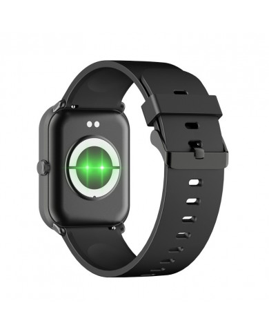 Maxcom Smartwatch Fit FW36 Aurum SE 220mAh Μαύρο Silicon Band